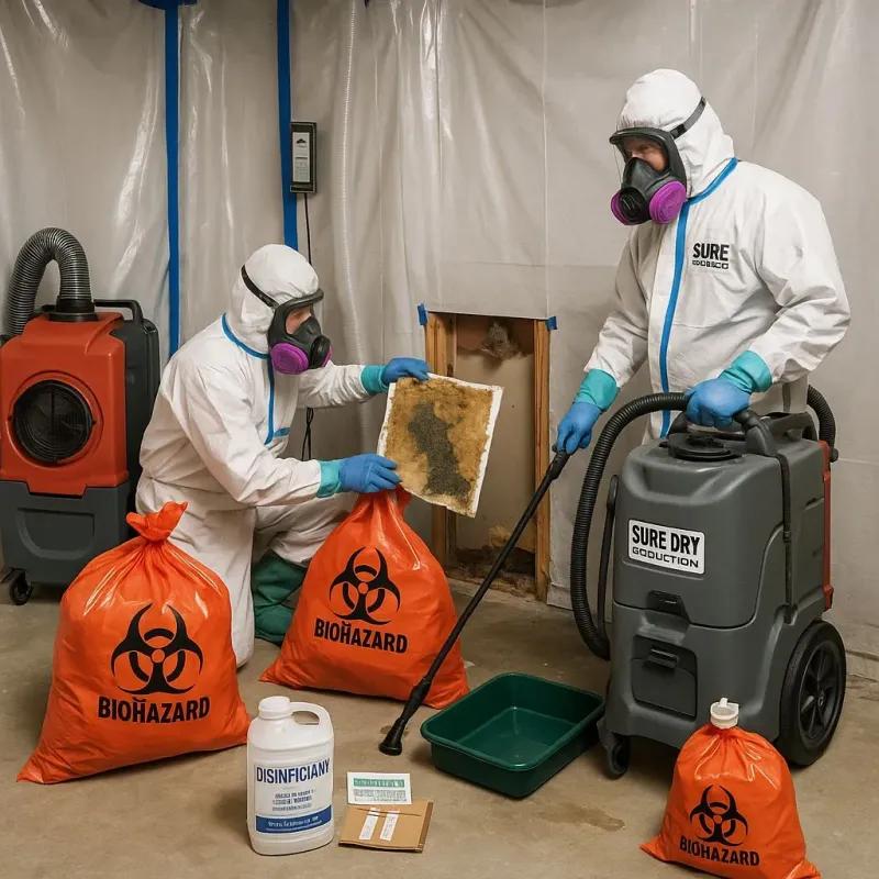 Contaminated Water Handling Protocols process in Franklin, ME