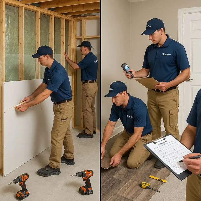 Repairs and Reconstruction process in Franklin, ME